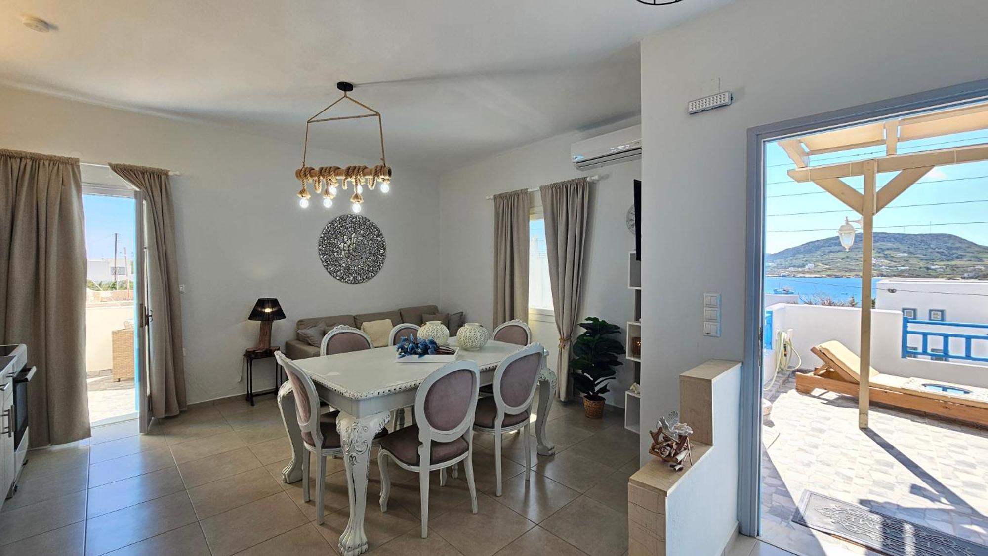 Harmony Villa Milos Pollonia Buitenkant foto